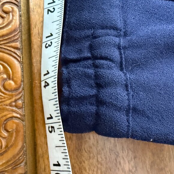 Emily Formal Suit Navy Size 12 Removable Collar, Skirt Pockets, Fully Lined - Picture 11 of 12